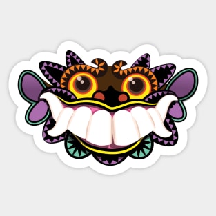 indonesian grin! Sticker